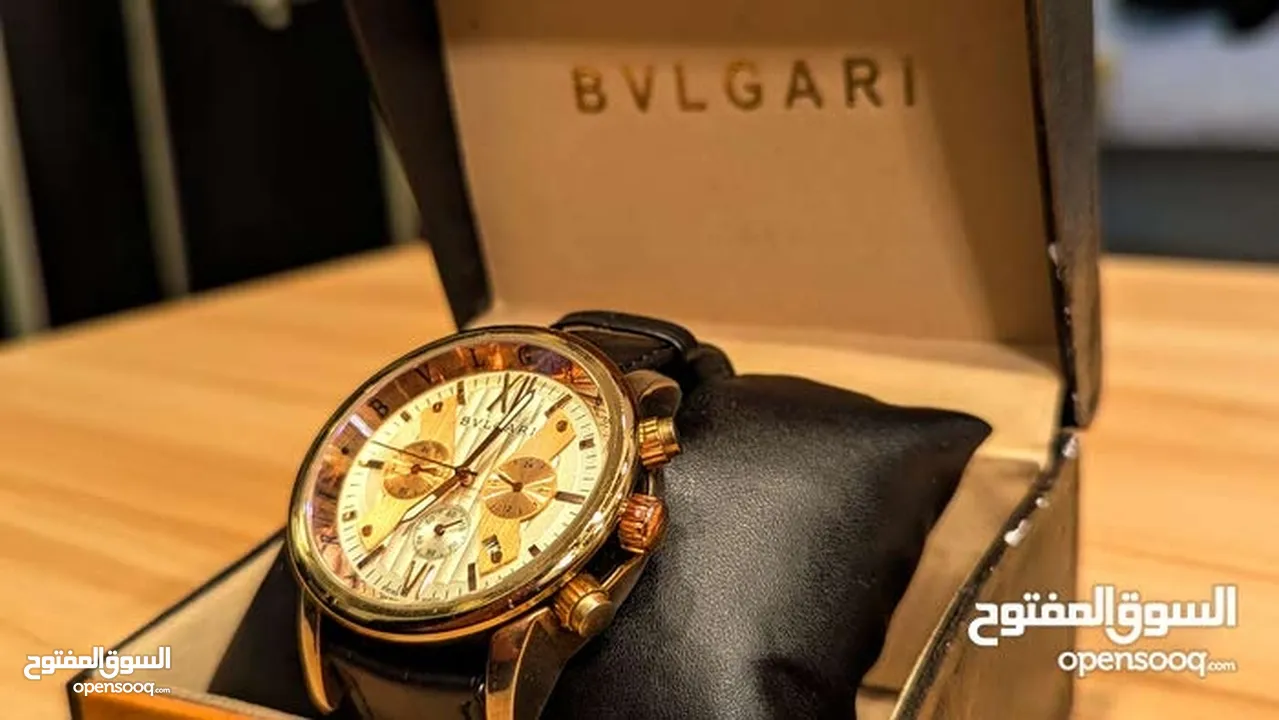 ساعة bvlgari الفاخرة . بولغاري