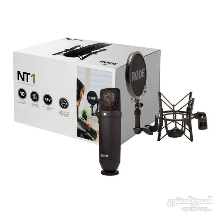 RODE NT1 5th Generation Studio Condenser Microphone NT1GEN5 Black