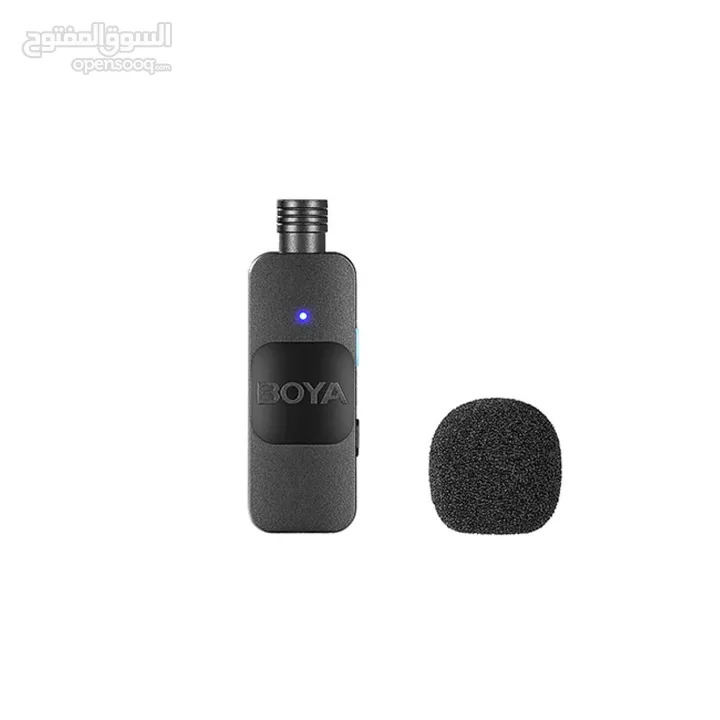 BOYA BY-V1 Ultracompact 2.4GHz iPhone Wireless Microphone System (One Mic) مايكرفون لاسلكي ايفون