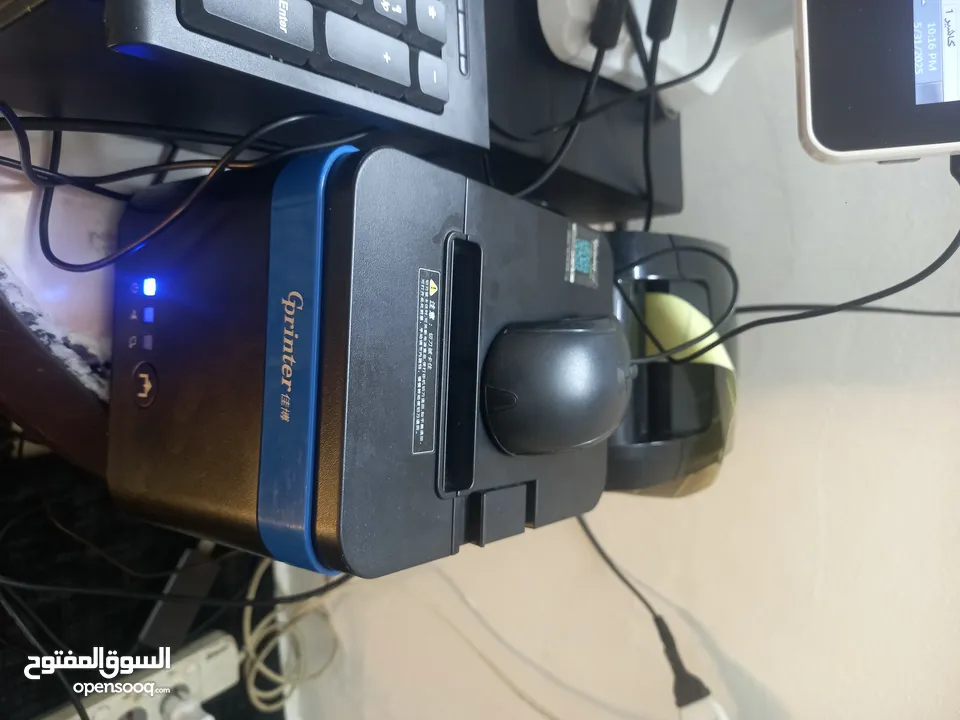 شاشه كاش لمس مع برنامج نقطه بيع