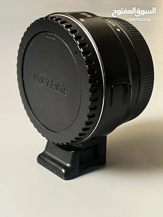 محول فيلتروكس الأصلي لعدسات EF بحالة الوكالة مستخدم مرة واحدة  Viltrox EF-S Mount
