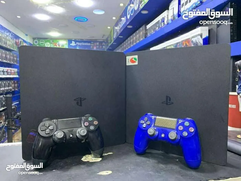 يلايستيشن 4 سلم Playstation 4 Slim 500GB مكفول