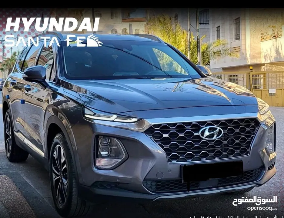 Hyundai Santafe بويه شركة فللللللللللللللل اوتوماتيك 2000 ديزل  هند كهربا  خزانه كهربا  كراسي كهربا