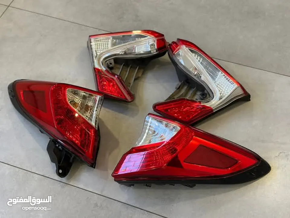 جميع قطع تويوتا chr اضويه جنحان غطا؛ أمامي واجهه اماميه ماتور جير  قطع  لكزسRX NX iS ES