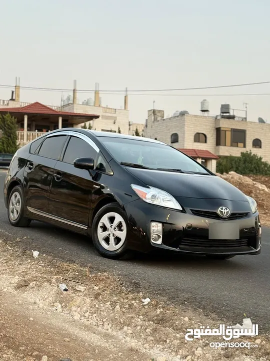 تويوتا بريوس 2010 فحص مرفق بالصور بطاريه مكفوله من الشركه العالميه