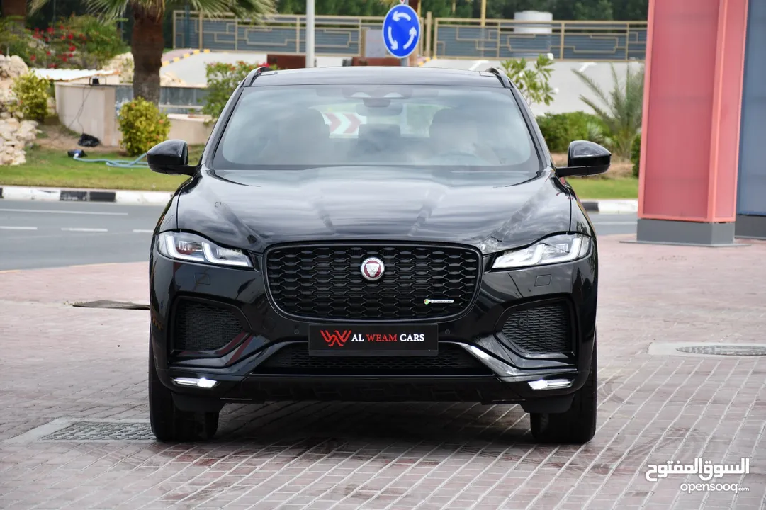 جاكوار F PACE R DYNAMIC موديل 2023 مواصفات خليجيه