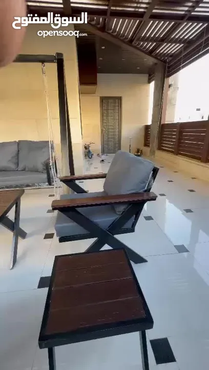 اطقم جلسات خارجية معدنية موديل اكس الأكثر طلباً