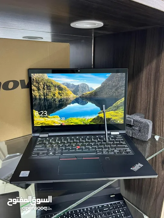 Lenovo ThinkPad Core i5 جيل عاشر  لابتوب وتابلت فئة اليوغا ومواصفات عالية Ram 16-SSD 512 /تتش بصمة