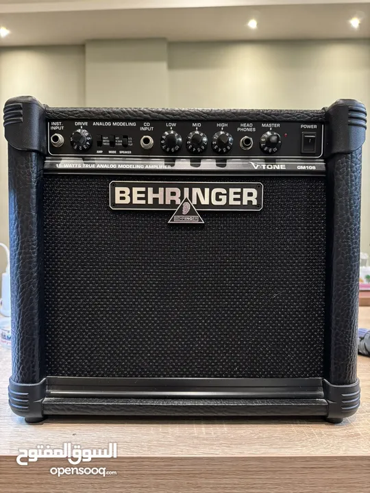 Behringer Electric Guitar + Amplifier