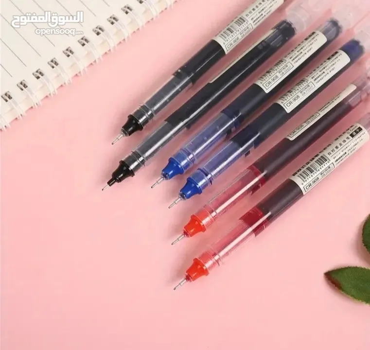 أقلام حبر سائلة ملونة
