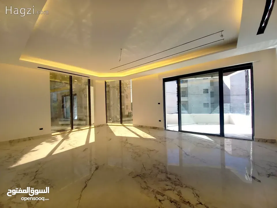 شقة غير مفروشة للايجار في الدوار الرابع  ( Property 35298 ) سنوي فقط