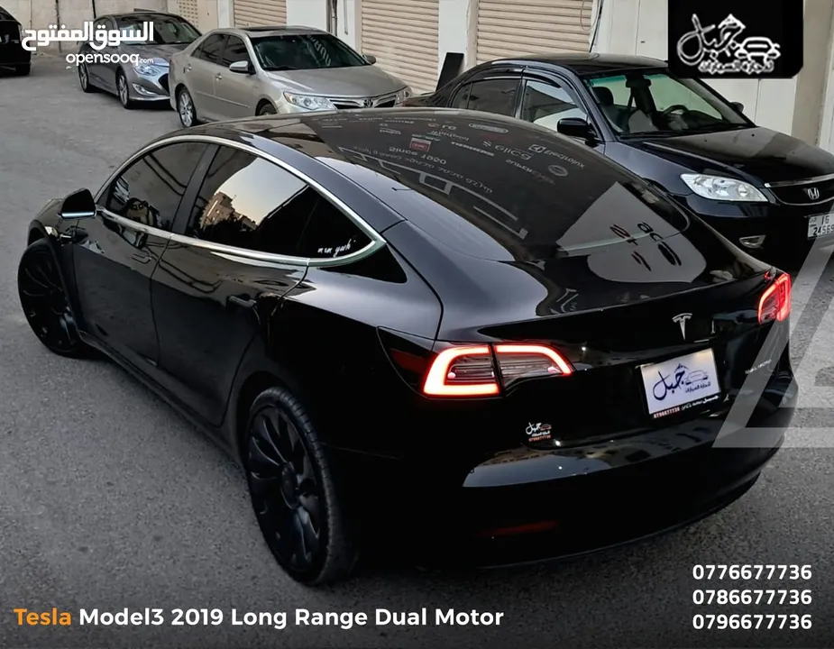 تيسلا 3 2019 لونج رينج Dual Motor كاش او اقساط