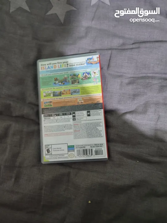 لعبة نينتندو سويتش animal crossing new horizonsنينتندو سويتش مع كينترولار