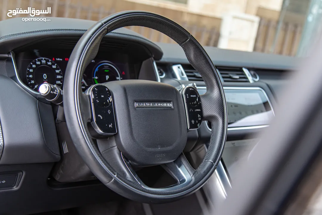 Range Rover Sport Hse P400  Plug in hybrid Black Edition 2020  السيارة وارد المانيا