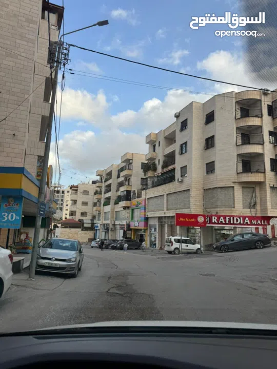 محل تجاري للبيع في رفيديا موقع مميز