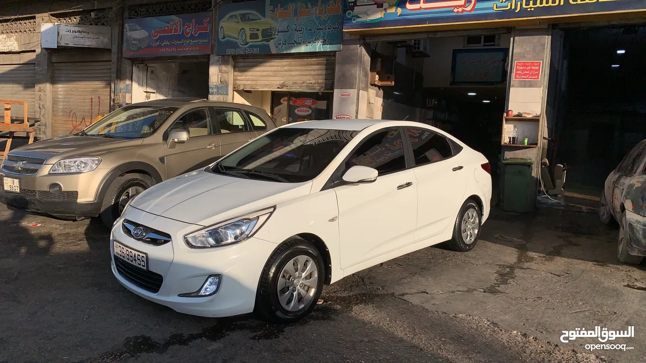 هيونداي اكسنت 2018 وارد خليجي ماتور 1600cc