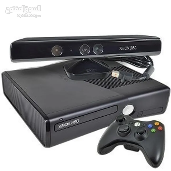 Xbox 360 slim مهكر مع ممرة