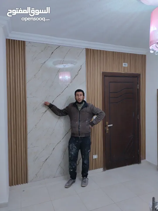 جبس بورد وكافة اعمال الديكورات والتصميم الداخلي والصيانة وبديل الرخام والخشب وهذه اعمالنا بفضل الله