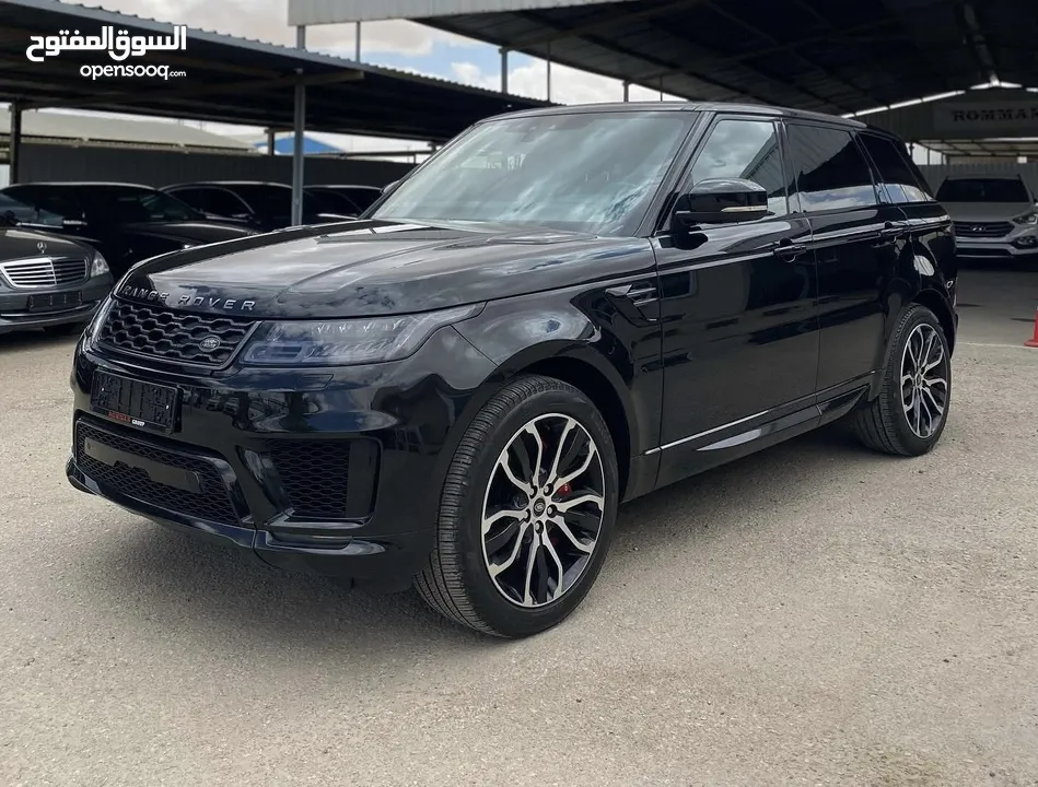 30 الف كيلو   وارد المانيا بحال الوكالة  Range Rover Sport 2022