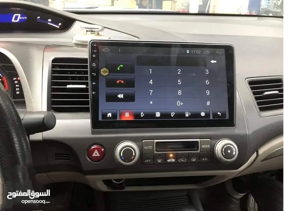 شاشة الاندرويد للسيارة حجم 9 انش  رمز المنتج : H53 android system big screen hd1080p