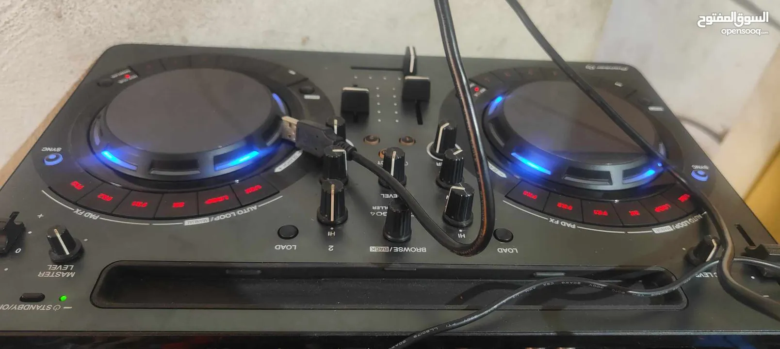 جهاز DJ احترافي Pioneer DDJ-WEGO4-K – تحكم سلس وجودة عالية – مستعمل بحالة ممتازة