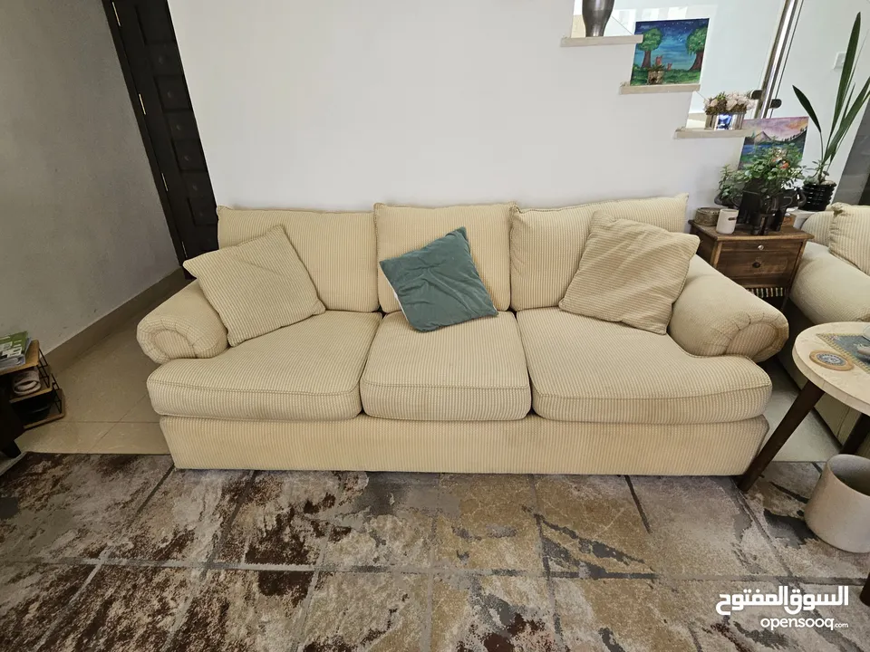 2sofas and 2 armchair, american brand