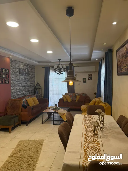 شقة سكنية مشطبة جاهزة باجمل منطقة برام الله ضاحية الريحان