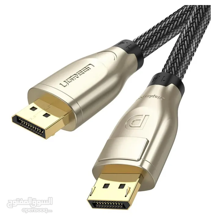 UGreen display Port Cable 1.4 الاصلي الاعلى سرعة والافضل اداء