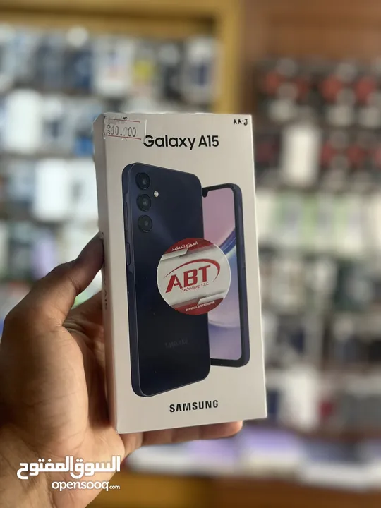 New Galaxy A15 6+128Gb Black Blue