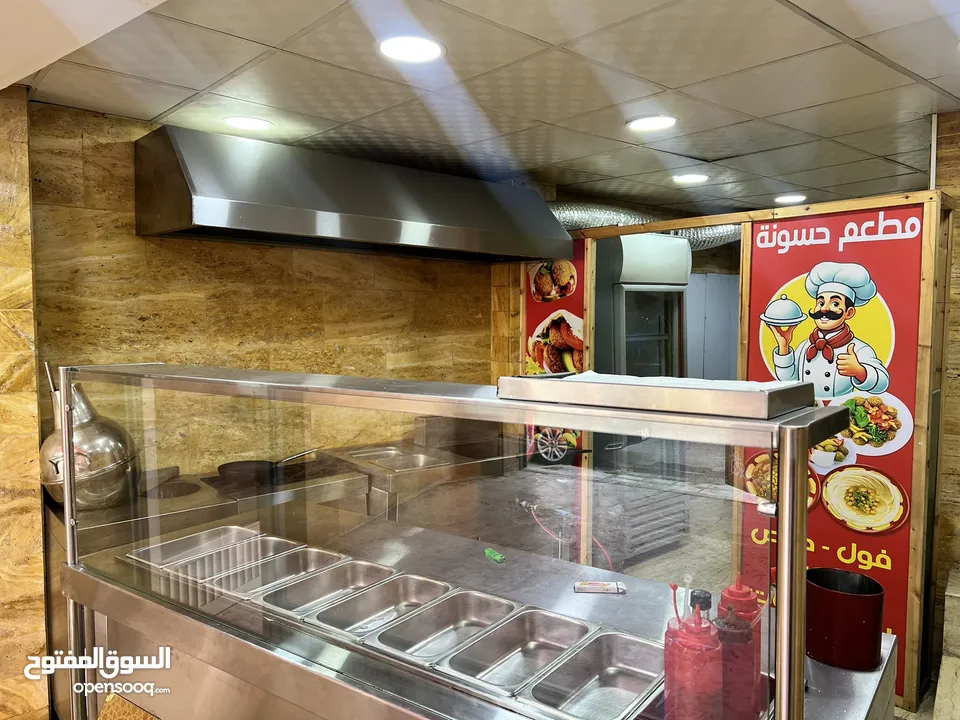 مطعم للبيع او للضمان لعدم التفرغ