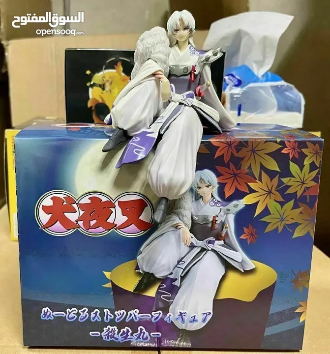 Inuyasha sesshomaru figure noodle stopper - فيقر من أنمي إنيوشا