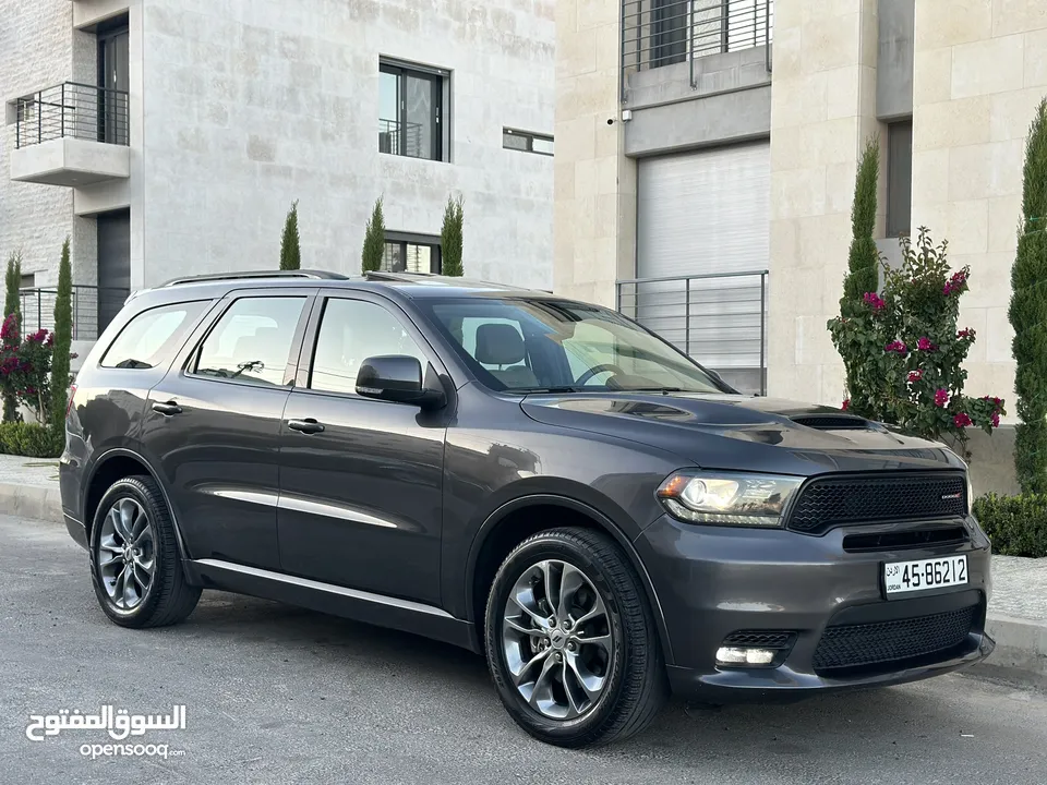 DODGE DURANGO 2020 (GT plus Edition) full loaded وارد الوكالة وصيانةالوكالة قاطع مسافة 60 الف كم فقط