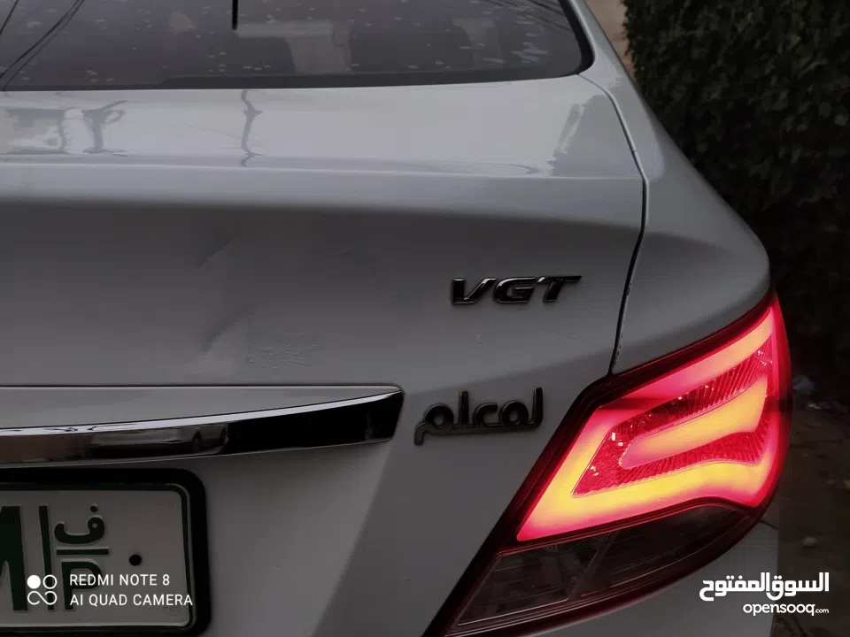 اكسنت ديزل/ترخيص 16/اتوماتيك خصوصي/فل الفل بدون فتحه  فحص كراتين