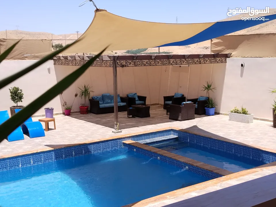 مزرعة نور الشمس بيرين صروت إيجار يومي او شهري