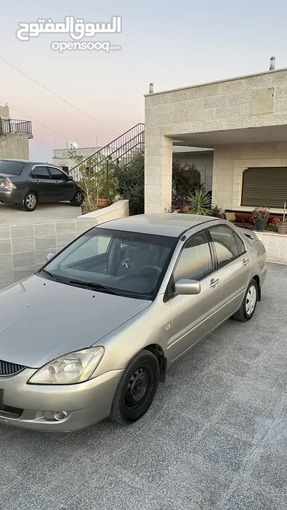 ميتسوبيشي لانسر موديل 2004 ماتور 1600cc اصلي وارد الوكالة بحالة جيدة جدا للبيع