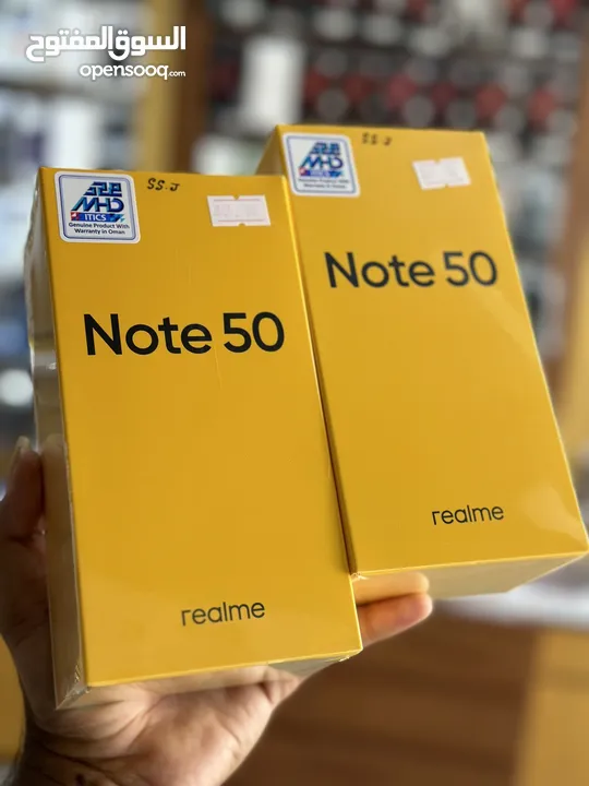 New Realme note 50 4+128Gb Blue