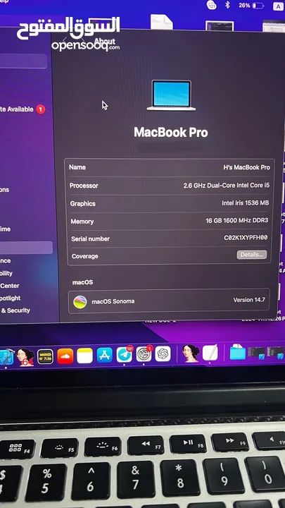 ماك بوك برو 2014 16 رام