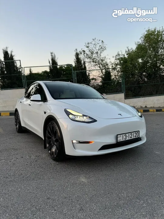 TESLA MODEL Y Performance 2021 تيسلا بيرفورمانس دول موتور فحص كامل