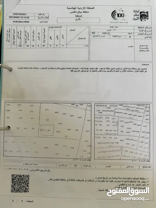 ارض دونوم و نصق في طبربور (اتواصلو على الرقم للسعر)