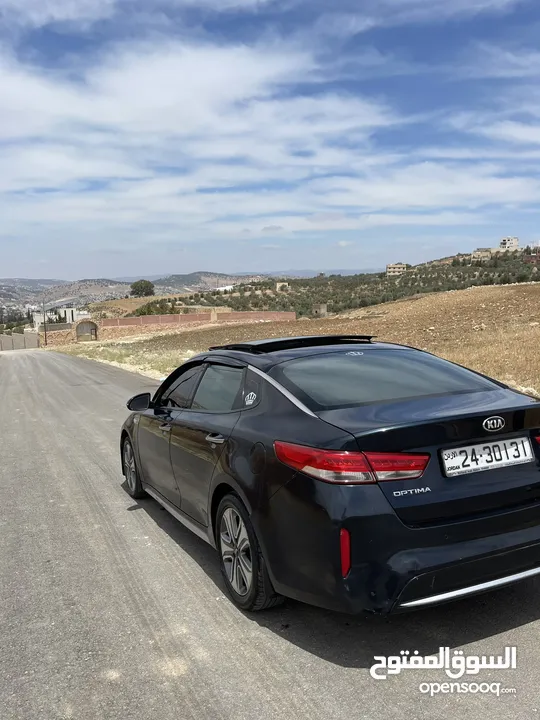 كيا اوبتيما - kia optima 2018 هايبرد وارد الوكالة فل بانوراما