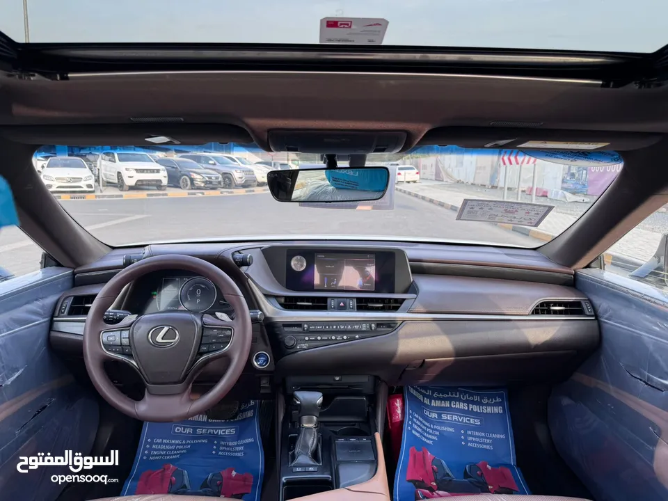 لكزس موديل 2020 خليجي ES300h هيبرد ضمان دخول السعودية