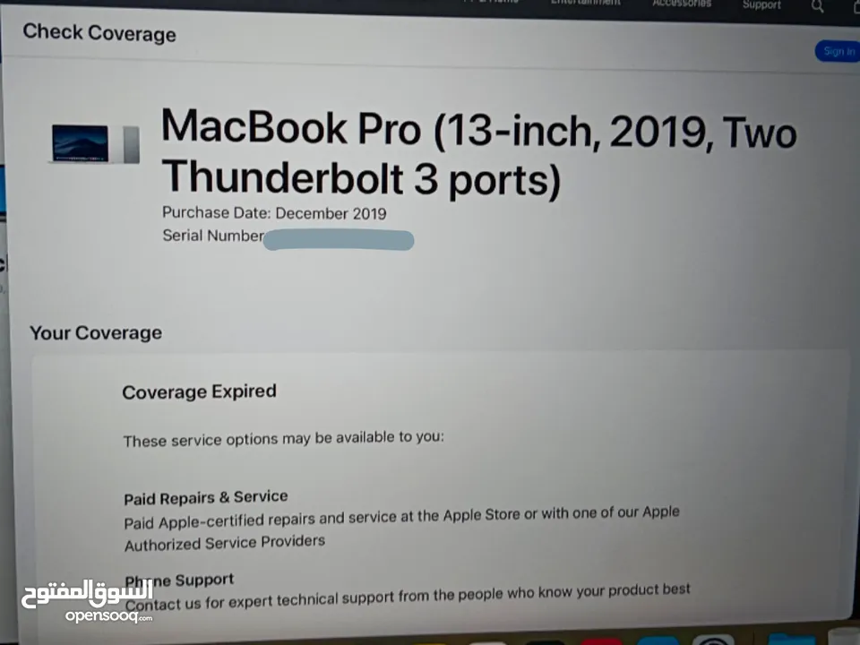 Macbook pro 2019 Touch bar. With Original Charger