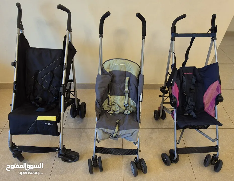 3 Strollers for Sale