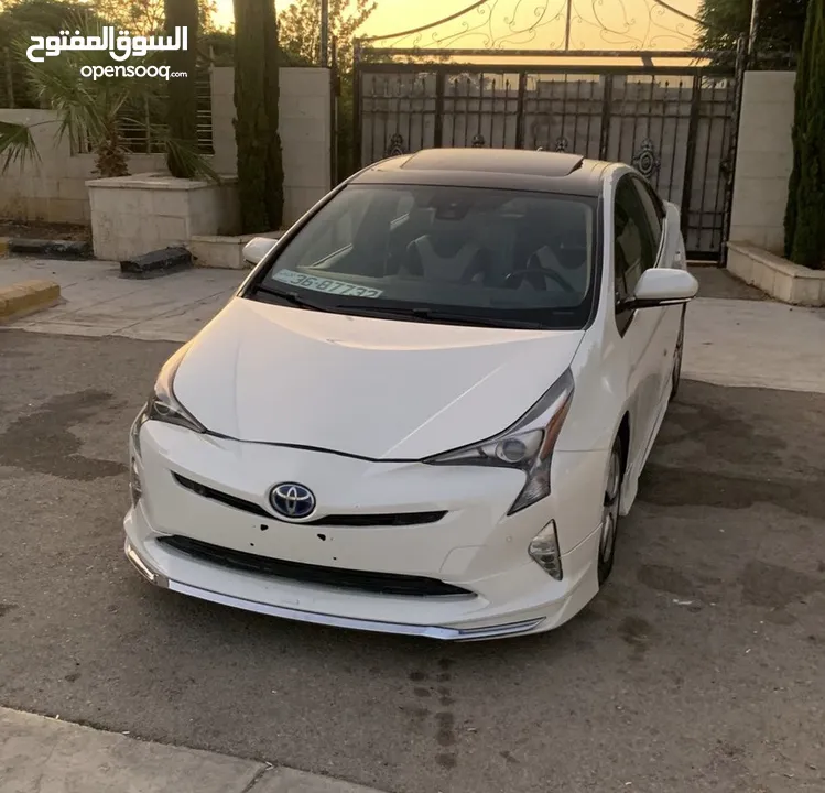 بريوس 2018 بطاريه ليثيوم فل كامل اضافات فحص ثلاث جيد مرفق بالصور