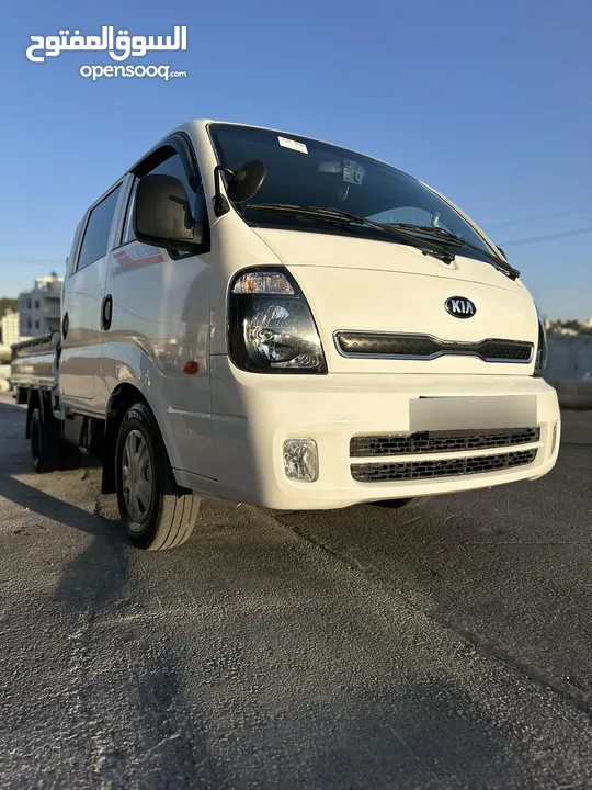 كيا بنجو Bongo 3 2018 دبل كابين فحص كامل اعلى صنف باقل سعر جمرك جديد المشتري اول مستخدم كاش او اقساط