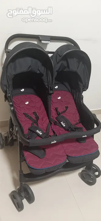 عرباية أطفال Twin stroller