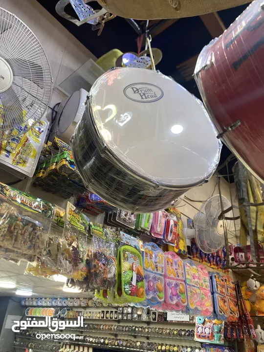 طبل وجه شفاف Drum Head وجه براعي