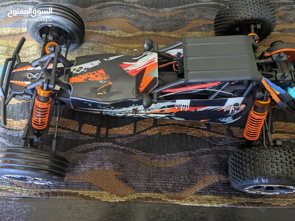 سياره ريموت كنترول للهواه ماركه كاسيموتو  2WD دفع خلفي capability 2S-to 3S lipo battery