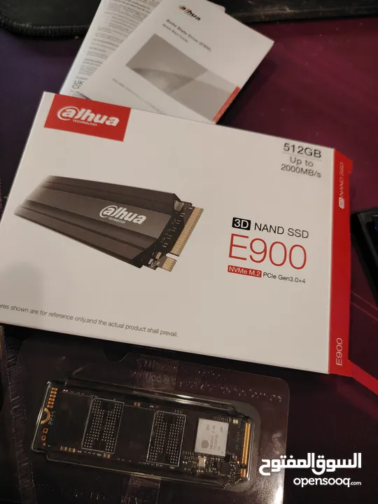 ذاكره تخزين داخلي SSD Nvme M.2 E900 512Gb بسعه 512gb للكمبيوتر ولاب توب