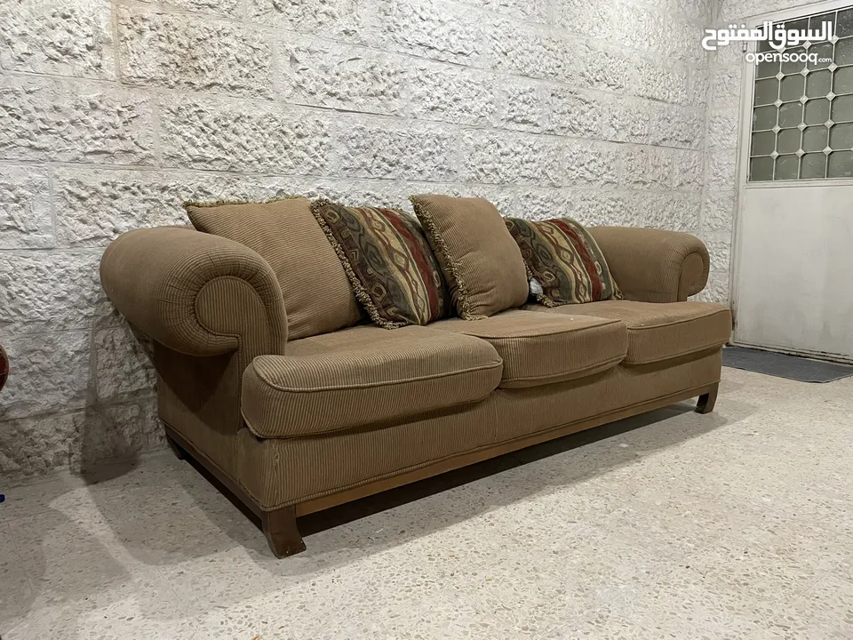 طقم كنب 7 مقاعد كنبه 3 مقاد كنبه مقعدين كنبتين مقعده